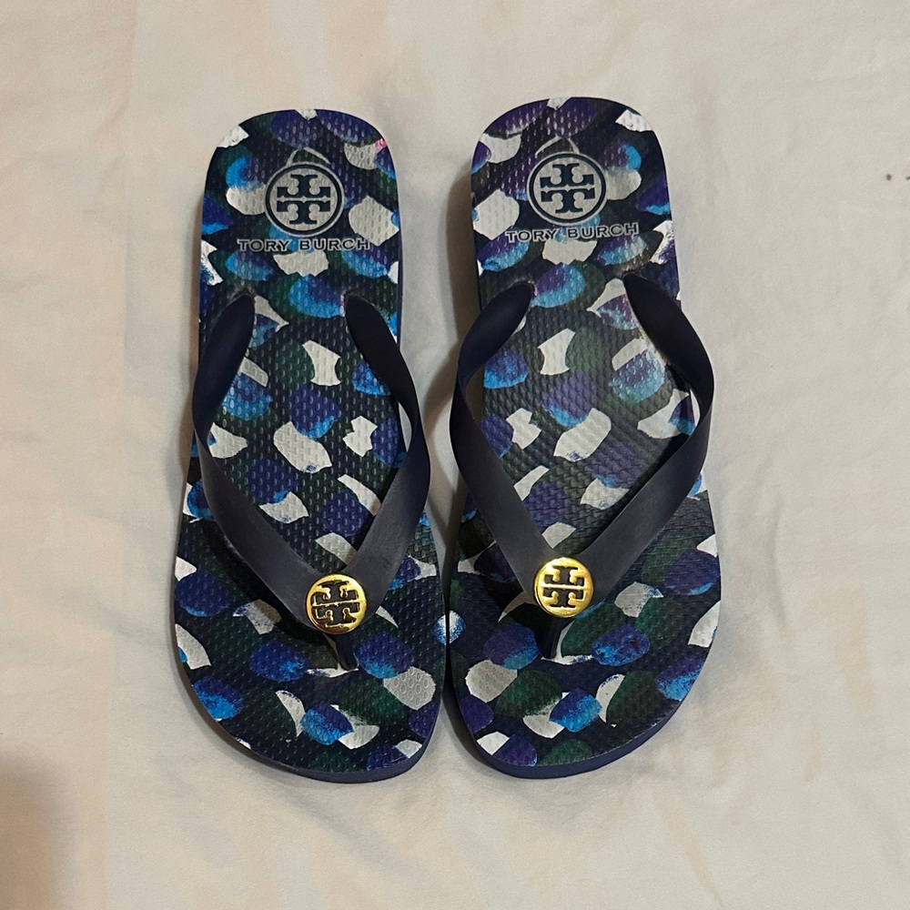 Tory Burch Multicolor Flip Flop Sandals